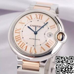 Cartier Ballon Bleu Replica AF W6920095 Silver Dial Size 42mm