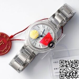 Cartier Ballon Bleu Machinery AF Factory Size 33 Machinery