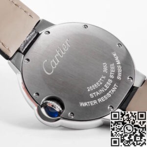 AF Ballon Bleu Guartz De Cartier WSBB0034 Size 33