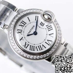 Replica Cartier Quartz Watch AF Ballon Bleu W4BB0015 Size 28