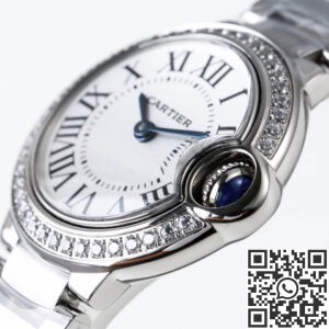 Replica Cartier Quartz Watch AF Ballon Bleu W4BB0015 Size 28