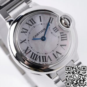 AF Cartier Replica Quartz Ballon Bleu De W6920038 Size 28