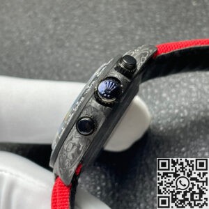 Custom Rolex Daytona DIW Carbon Fiber Case Red