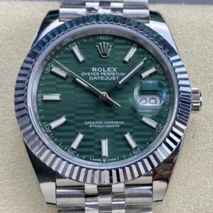 Rolex Replic ARF Factory Datejust M126334-0030 Mint Green