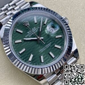 Rolex Replic ARF Factory Datejust M126334-0030 Mint Green