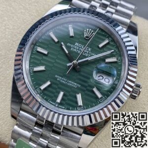 Rolex Replic ARF Factory Datejust M126334-0030 Mint Green