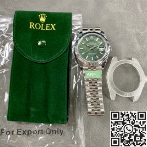 Rolex Replic ARF Factory Datejust M126334-0030 Mint Green