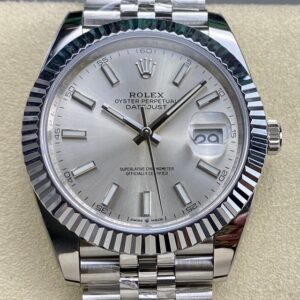 Replic Rolex ARF Factory Datejust M126334-0004 silver gray
