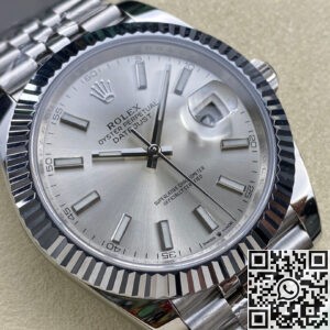 Replic Rolex ARF Factory Datejust M126334-0004 silver gray