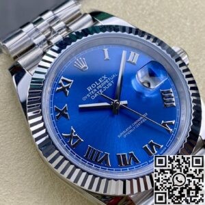 Best Replica Rolex Watch ARF Datejust M126334-0026 blue