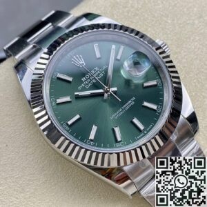 Best Replica Rolexes ARF Datejust M126334-0027 Mint Green