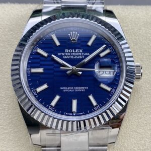 Replica Rolex VS Real ARF Datejust M126334-0031 bright blue