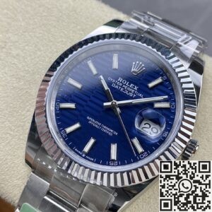 Replica Rolex VS Real ARF Datejust M126334-0031 bright blue
