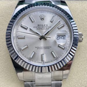 Best Rolex Fake ARF Datejust M126334-0003 silver Watch 41mm