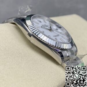 Rolex Replica White Watch ARF Datejust M126334-0009 41mm