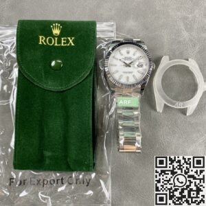 Rolex Replica White Watch ARF Datejust M126334-0009 41mm