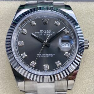 Rolex Replica Silver Gray ARF Datejust M126334-0005 Size 41mm