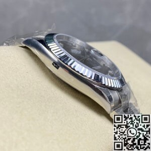 Rolex Replica Silver Gray ARF Datejust M126334-0005 Size 41mm