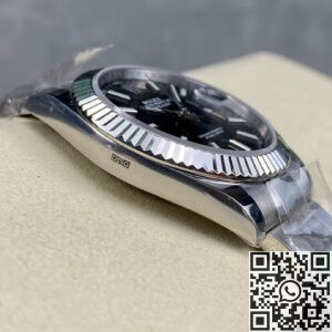 Rolex Replica Black Watch ARF Datejust M126334-0017 41mm