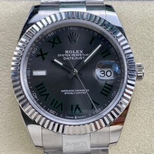Rolex Replica Dark Gray ARF Datejust M126334-0021 Size 41mm
