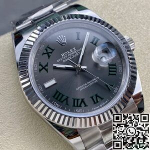 Rolex Replica Dark Gray ARF Datejust M126334-0021 Size 41mm