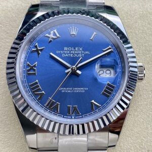 Rolex Replica Blue Watch ARF Datejust M126334-0025 Size 41mm