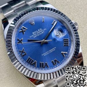 Rolex Replica Blue Watch ARF Datejust M126334-0025 Size 41mm