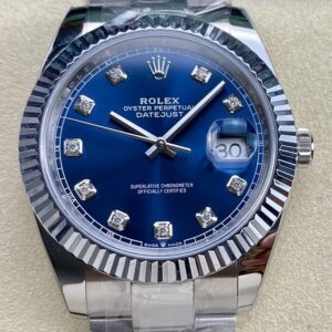 ARF Rolex Replica Datejust M126334-0015 Blue Diamond Watch