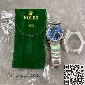 ARF Rolex Replica Datejust M126334-0015 Blue Diamond Watch