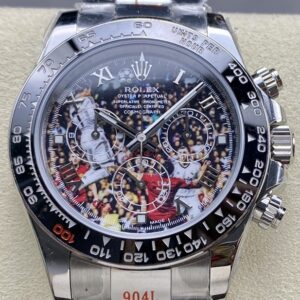 IPK Modified Customized Rolex Daytona Watches : The Cristiano Ronaldo Black Ceramics Edition