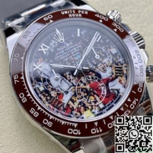 IPK Modified Customized Replica Rolex Daytona Watches : The Cristiano Ronaldo Brown ceramics Edition