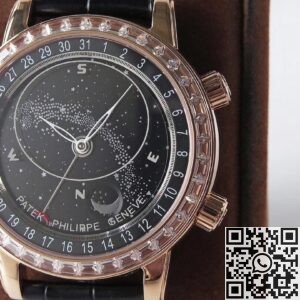 AI Factory Patek Philippe Calatrava 6104R-001 Black Dial