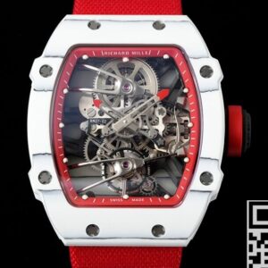 Replica Richard Mille Watches RM27-02 Tourbillon Red Nylon