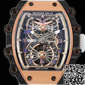 Tourbillon White Strap RM Factory Richard Mille RM21-01