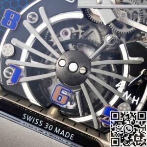 Richard Mille Blue Dial RM Factory RM21-01 Tourbillon