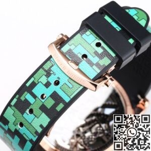 BBR Factory Roger Dubuis Fake Excalibur RDDBEX0393 Green Camouflage Strap: A New Era in Tourbillon Timepieces