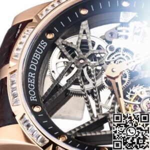 BBR Factory Replica Watch Roger Dubuis Excalibur RDDBEX0393: The King Returns with Rose Gold Diamond Case