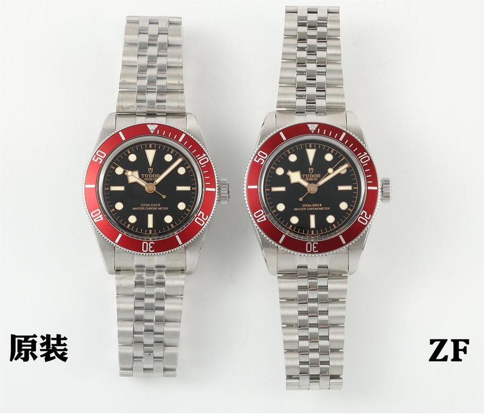 ZF Factory Tudor Replica Comparison Between True And False
