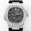 PPF Factory Patek Philippe Nautilus Replicas V3 Drill Case 5712 Black Dial: A New Peak of Luxury and Precision