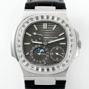PPF Factory Patek Philippe Nautilus Replicas V3 Drill Case 5712 Black Dial: A New Peak of Luxury and Precision