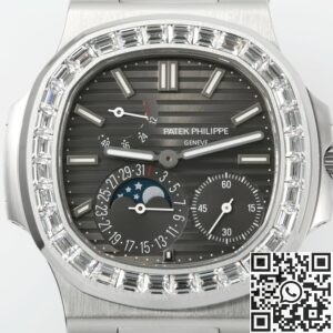 PPF Factory Patek Philippe Nautilus Replicas V3 Drill Case 5712 Black Dial: A New Peak of Luxury and Precision
