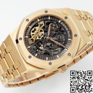 ZF Factory Audemars Piguet Fake Royal Oak 15407OR.OO.1220OR.01 Gold Watch: A Harmonious Blend of Rigidity and Softness