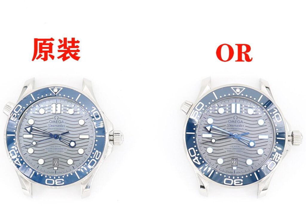 OR Factory Omega Seamaster Details Real And Fake Comparison