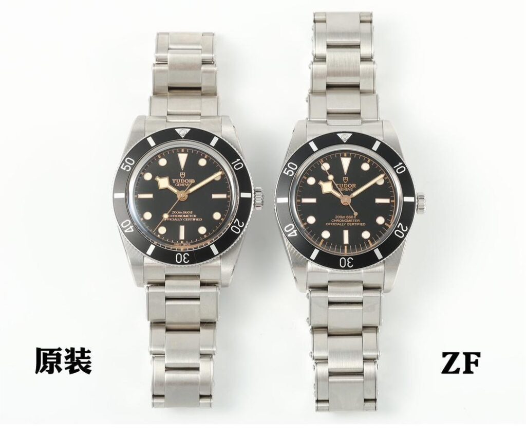 ZF Tudor 37mm Replica Comparison Between True And False