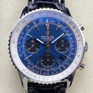 BLS Factory Breitling Navitimer Replica AB0127211C1A1 Blue Dial Leather Strap: A Classic Reimagined