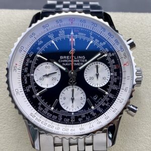 BLS Factory Breitling Navitimer Replica AB0127211C1A1 Black Dial 46MM: A Bold Aviation Icon