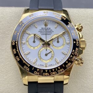 QF Factory Rolex Cosmograph Daytona Fake M126518LN-0002 White Dial: Precision and Luxury Redefined