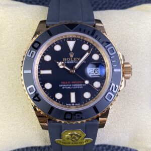 GOLD Factory Rolex Yacht-Master Replicas M126655-0002 Rose Gold 40mm: A Premium Replica with Unmatched Authenticity