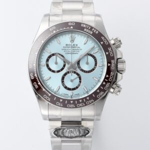 Clean Factory Rolex Cosmograph Daytona Replicas M126506-0002 Ice Blue Panda Dial: Precision and Luxury at Its Finest