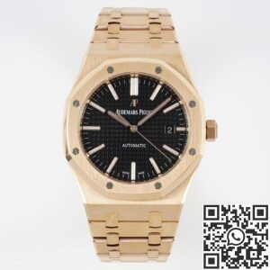 ZF Factory Fake Watches Audemars Piguet Royal Oak 15400OR.OO.1220OR.01 Rose Gold: A Luxurious Masterpiece